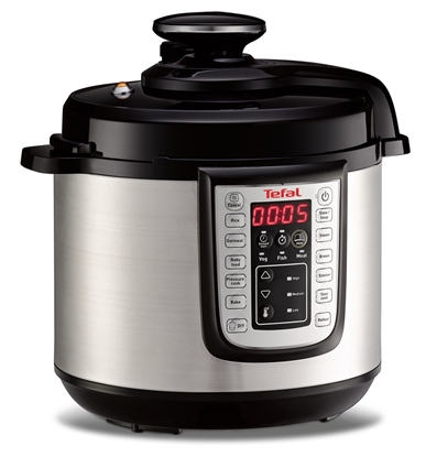 Attēls no Tefal FAST & DELICIOUS CY505E10 electric pressure cooker 6 L Black, Stainless steel 1100 W