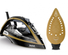 Picture of Tefal FV9865E0 iron Dry & Steam iron Durilium Autoclean soleplate 3000 W Black, Gold