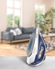 Изображение Tefal Ultimate Pure FV6812E0 iron Steam iron 2800 W Blue, Silver