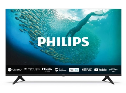 Picture of TV Set|PHILIPS|55"|4K/Smart|3840x2160|Wireless LAN|Bluetooth|Titan OS|Black|55PUS7009/12