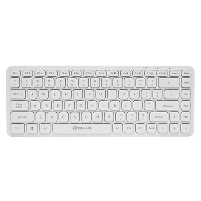 Attēls no Tellur Mini Wireless Keyboard White