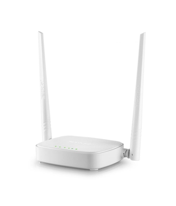 Attēls no Tenda N300 Wireless Router / 300Mbps, 2 x 5dbi Antennas / 1 x 10/100Mbps WAN / 3 x 10/100Mbps LAN / 2.4GHZ