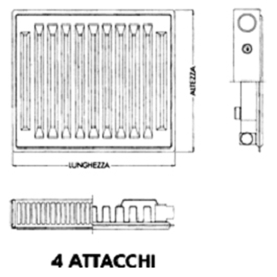 Picture of Tērauda radiatori K-tips