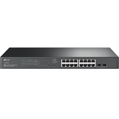 Attēls no TP-Link JetStream 18-Port Gigabit Smart Switch with 16-Port PoE+