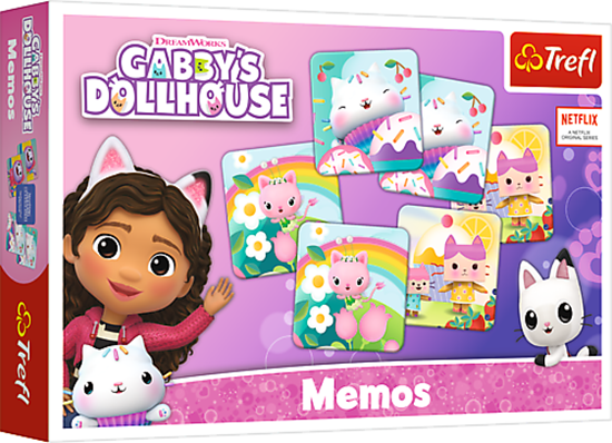 Picture of TREFL GABBY´S DOLLHOUSE Žaidimas Memo "Gabby´s Dollhouse“