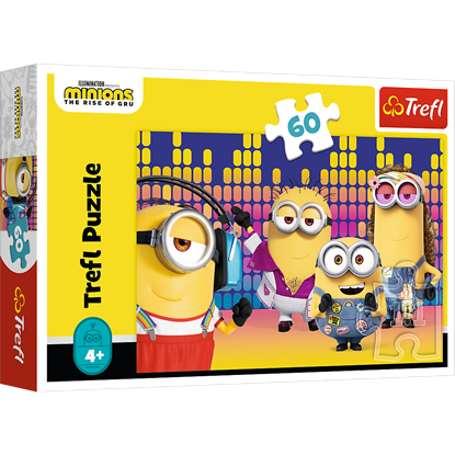 Attēls no TREFL MINIONS Dėlionė „Minions“, 60 det.