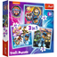 Attēls no TREFL PAW PATROL 3 dėlionių rinkinys „Šuniukas-patrulis“