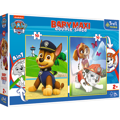 Attēls no TREFL PAW PATROL Baby maxi dėlionė, 10x2 det.