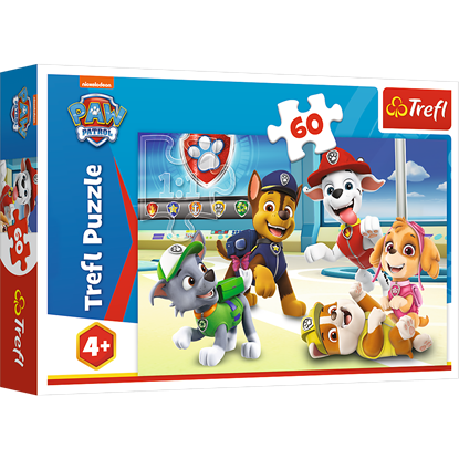 Attēls no TREFL PAW PATROL Dėlionė „Šuniukai-patruliai“, 60 det.