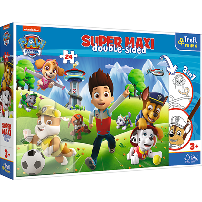 Attēls no TREFL PAW PATROL Super maxi dėlionė, 24 det.