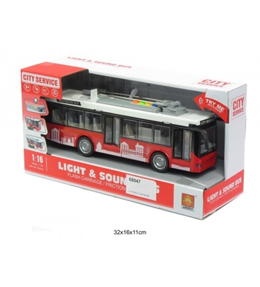 Изображение Trolejbuss skaņa, gaisma 30 cm 567672