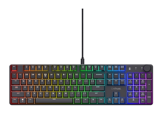 Picture of Trust GXT 866 TORIX keyboard Gaming USB QWERTY US International Black