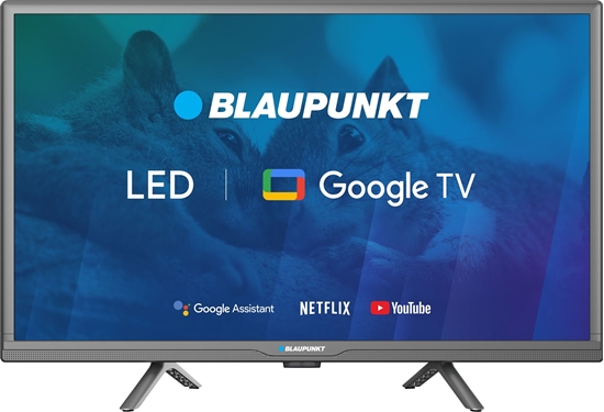 Изображение TV 24" Blaupunkt 24HBG5000S HD LED, GoogleTV, Dolby Digital, WiFi 2,4-5GHz, BT, black