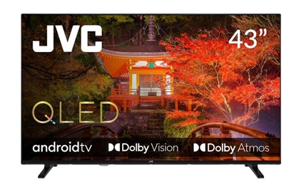 Изображение TV Set|JVC|43"|4K/Smart|QLED|3840x2160|Wireless LAN|Bluetooth|Android TV|LT-43VAQ330P