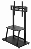 Изображение Tv Stiprinājums Gembird TV Floor Stand with Caster Wheels