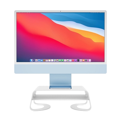 Attēls no Twelve South Curve Riser for iMac or Display - White