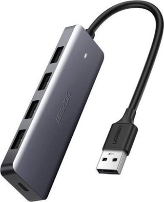 Attēls no Ugreen USB Hub 4in1 USB 3.2 Gen 1