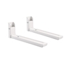 Изображение Universāls sienas stiprinājums Gembird Universal Heavy Duty Steel Wall Brackets 30 kg White