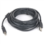 Attēls no USB 2.0 A-plug B-plug 3 m (10 ft) cable with ferrite core | Cablexpert