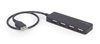 Picture of USB Centrmezgls Gembird 4-port USB hub Black