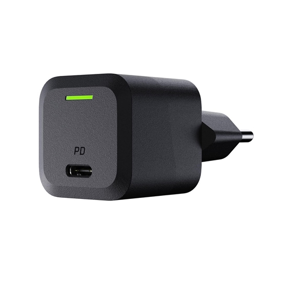 Picture of USB Charger Green Cell PowerGaN 33 W PD 3.0 QC 3.0 1x USB-C black