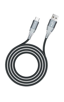 Picture of USB kabelis Devia Shark Type-C 1.5m 5A baltas