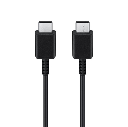 Picture of USB kabelis Samsung EP-DA705BBE 25W 3A Type-C-Type-C 1.0m juodas