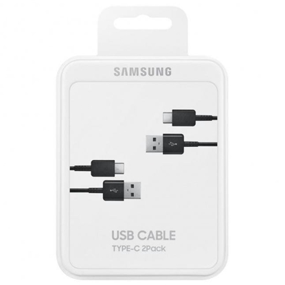 Picture of USB kabelis Samsung EP-DG930MBEGWW Type-C 1.5m 2vnt. juodas