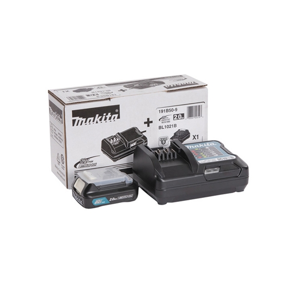 Изображение Uzlādes komplekts Makita 12V 1XBL1021B, DC10WD