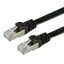 Picture of VALUE FTP Cat.6 Flat Network Cable, black 0.5 m