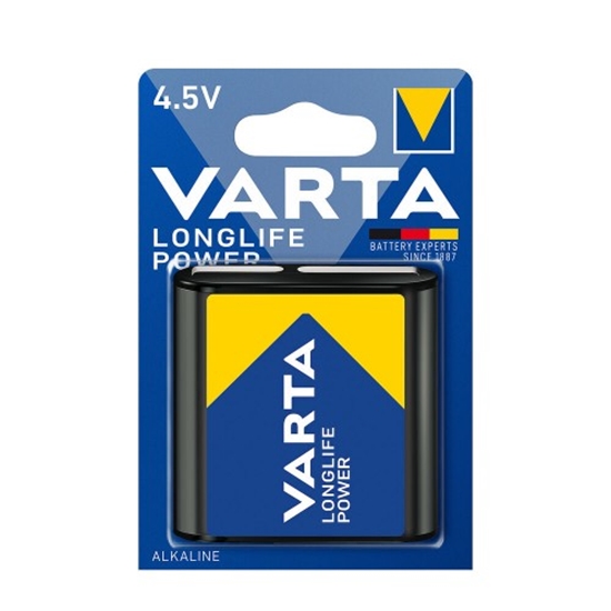 Picture of VARTA Longlife Power Alkaline Battery 3LR12 4,5V B1