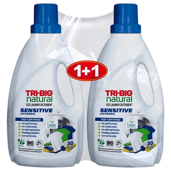 Изображение Veļas mazg.līdz. Tri-Bio Sensitive (1+1) 2.84L