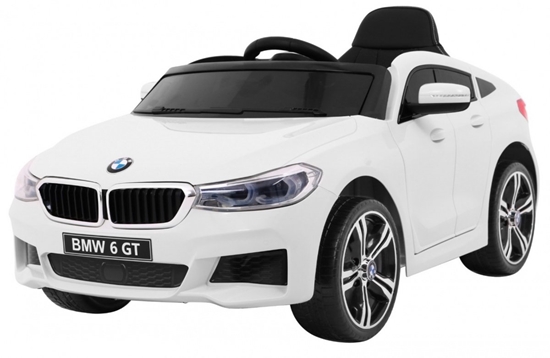 Изображение Vienvietis elektromobilis BMW 6 GT, baltas