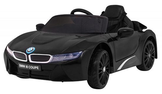 Picture of Vienvietis elektromobilis BMW I8 LIFT, juodas