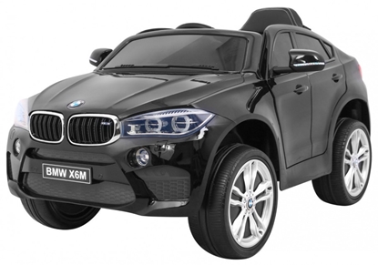 Изображение Vienvietis elektromobilis BMW X6M, juodas