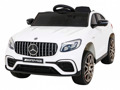 Attēls no Vienvietis elektromobilis Mercedes Benz GLC63S, baltas