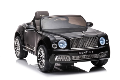 Attēls no Vienvietis vaikiškas elektromobilis Bentley Mulsanne, juodas