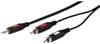 Picture of Vivanco cable 3,5mm - 2xRCA 2.5m (46031)