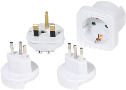 Attēls no Vivanco travel adapter Europe 4pcs (36217)