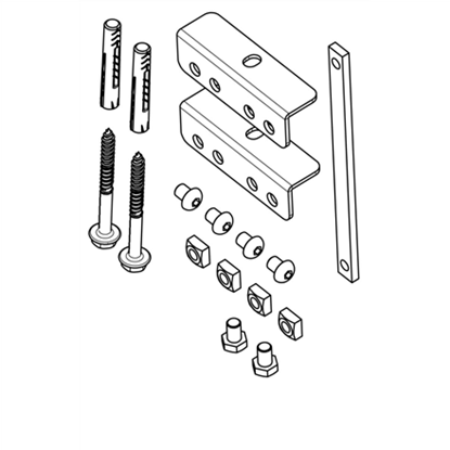 Attēls no Vogels | Other | PFA 9126 Bracket kit for PFB 34xx | Silver