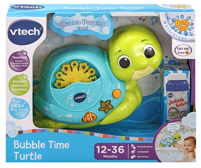 Изображение Vtech VTECH Bath toy Bubble Time Turtle (In English lang.)