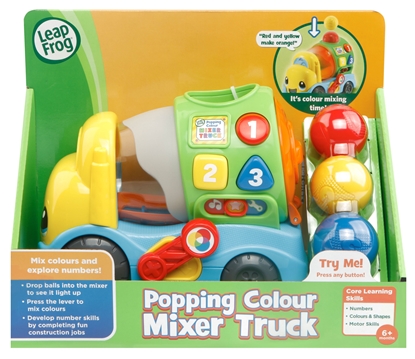 Изображение Vtech VTECH Interactive toy Popping colour mixer truck (In English lang.)