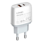 Изображение Wall charger LDNIO A2424C USB, USB-C 20W + Lightni