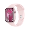 Изображение Išmanusis laikrodis APPLE Watch 9 GPS 45mm Pink Aluminium Case with Light Pink Sport Band - M/L