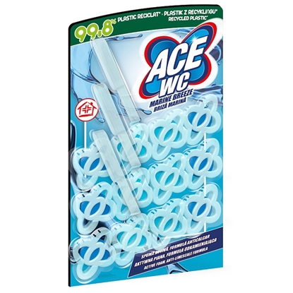 Attēls no WC bloks Ace Marine Breeze, 3 x 48g