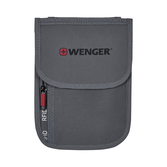 Picture of WENGER TRAVEL DOCUMENT NECK POUCH WITH RFID PROTECTION 