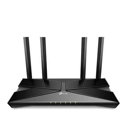 Attēls no Wireless Router|TP-LINK|Wireless Router|3000 Mbps|Mesh|Wi-Fi 6|1 WAN|4x10/100/1000M|Number of antennas 4|ARCHERAX53