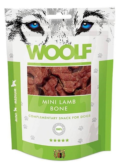 Picture of WOOLF Mini Lamb Bone dog treat - 100 g