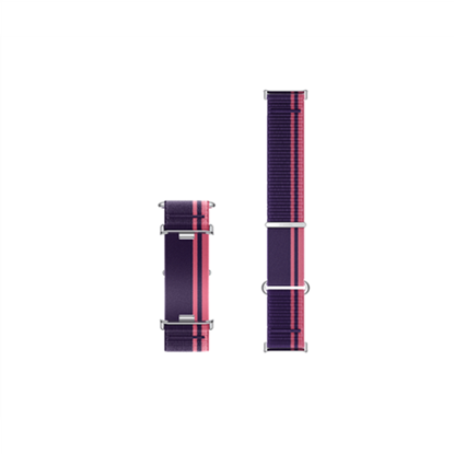 Изображение Xiaomi | Braided Quick Release Strap | Rose purple | Stainless Steel/Nylon | Fits wrists 140-200 mm