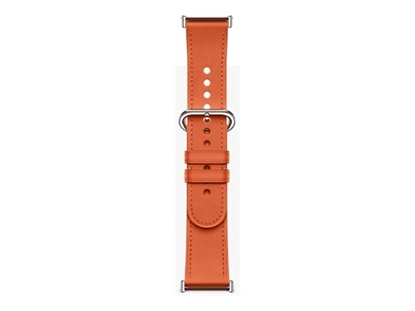 Изображение Xiaomi | Leather Quick Release Strap | Coral orange | Stainless steel/Calf leather | Fits wrists 135-205 mm